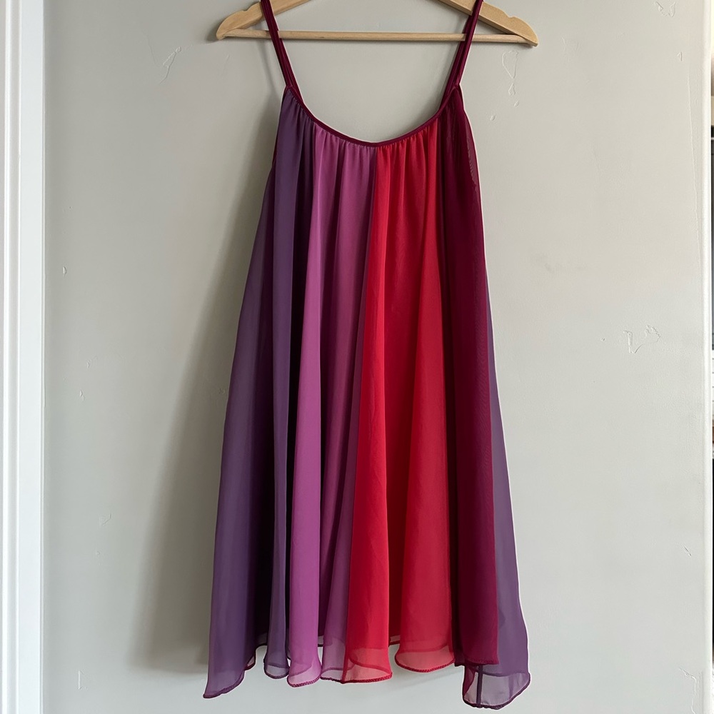Free People Flowy Mini Dress